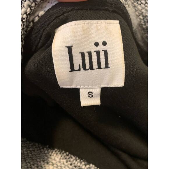Luii gray patchwork long sleeves button cardigan size Small - Picture 3 of 10